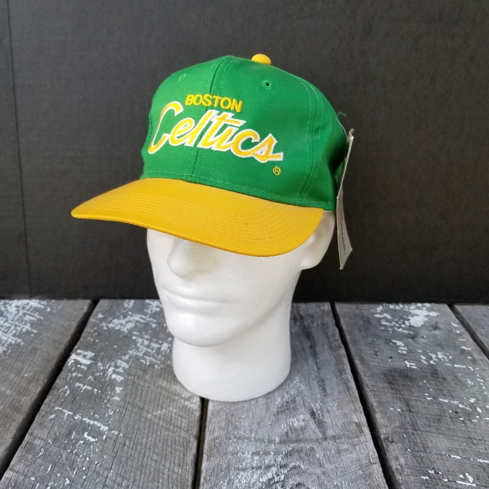 Vintage Boston Celtics Snap Back Hat